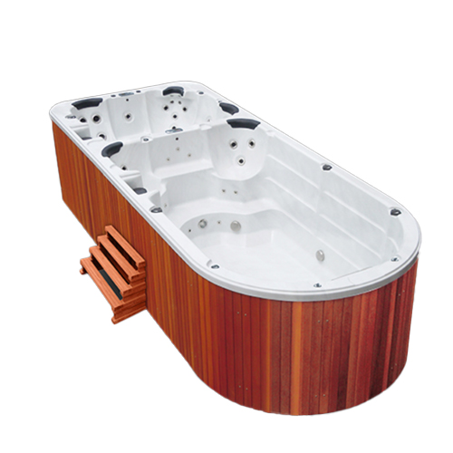  AL-8804-5.8 Meters Luxurious Jacuzzi swim spa pool with massage